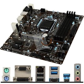 MSI B250M PRO-VDH DDR4 M.2 HDMI DVI 16x Lga1151 mATX