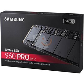 Samsung MZ-V6P512BW 960 PRO 512GB PCIe x4 NVMe M.2 SSD 3500MB/2100MB