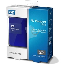 Western Digital WDBBKD0020BBL-EESN My Passport Ultra Mavi 2TB 2.5 Usb 3.0/2.0