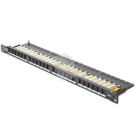 Digitus DN-91624U-SL-SH 19" 24 Port Cat-6 UTP Patch Panel