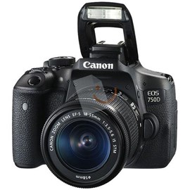 Canon EOS 750D 24.2Mp EF-S 18-55 STM Lens Kit Full HD Dijital SLR Fotoğraf Makinası