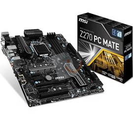 MSI Z270 PC MATE DDR4 M.2 HDMI DVI 16x Lga1151 ATX