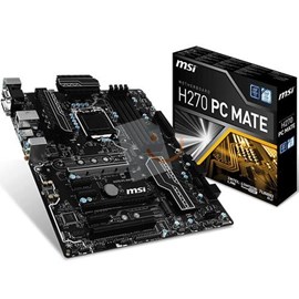 MSI H270 PC MATE DDR4 M.2 HDMI DVI D-Sub 16x Lga1151