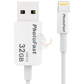 PhotoFast Photo Backup Cable 32GB Lightning / USB 3.0 Şarj Kablolu i-FlashDrive