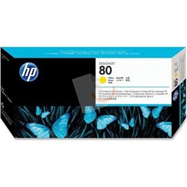 HP 80 C4823A Sarı Baskı Kafası DesingJet 1050c 1055cm