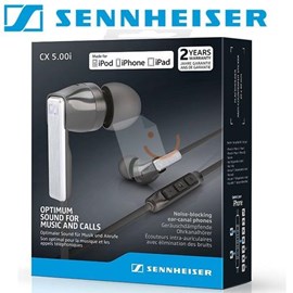 Sennheiser CX 5.00i Kulakiçi Kulaklık (Siyah)