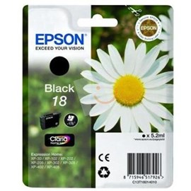 Epson C13T18014020 Siyah Kartuş XP-202 XP-302 XP-305  XP-405 XP-405WH