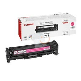 Canon CRG-718M 2660B002 Magenta Kırmızı Toner LPB7200 MFC8330 MFC8350