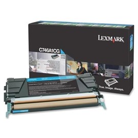 Lexmark C746A1CG Mavi Toner C748de C746dn C746dtn C748dte C746n C748e