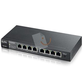 ZyXEL GS1100-8HP 8 Port 10/1000 GbE + 4xPoE Yönetilemez Switch 