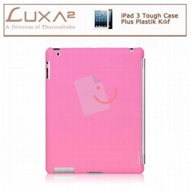 LUXA2 LX-LHA0063-C iPad 3 Tough Case Plus Plastik Kılıf - Pembe