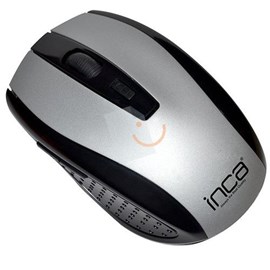 INCA IWM-290R Siyah-Gümüş Nano Usb Kablosuz Optik Mouse