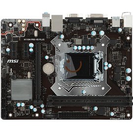 MSI H110M PRO-VD PLUS DDR4 USB 3.1 DVI 16x Lga1151 mAtx