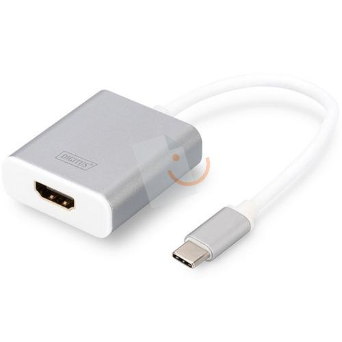 Digitus DA-70836 USB Tip C - HDMI 4K Grafik Adaptörü