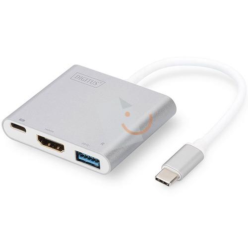 Digitus DA-70838 USB Tip C - HDMI 4K Grafik Adaptörü