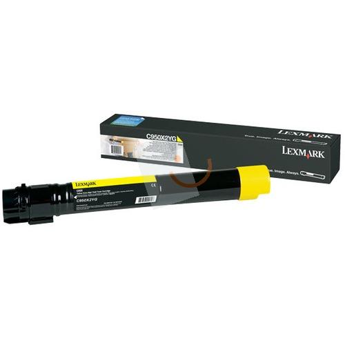 Lexmark C950X2YG C950 Sarı Ekstra Yüksek Verimli Toner