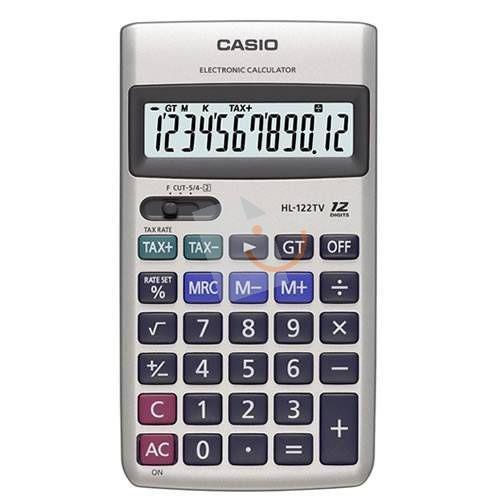 CASIO HL-122TV 12 Hane Cep Tipi Hesap Makinesi