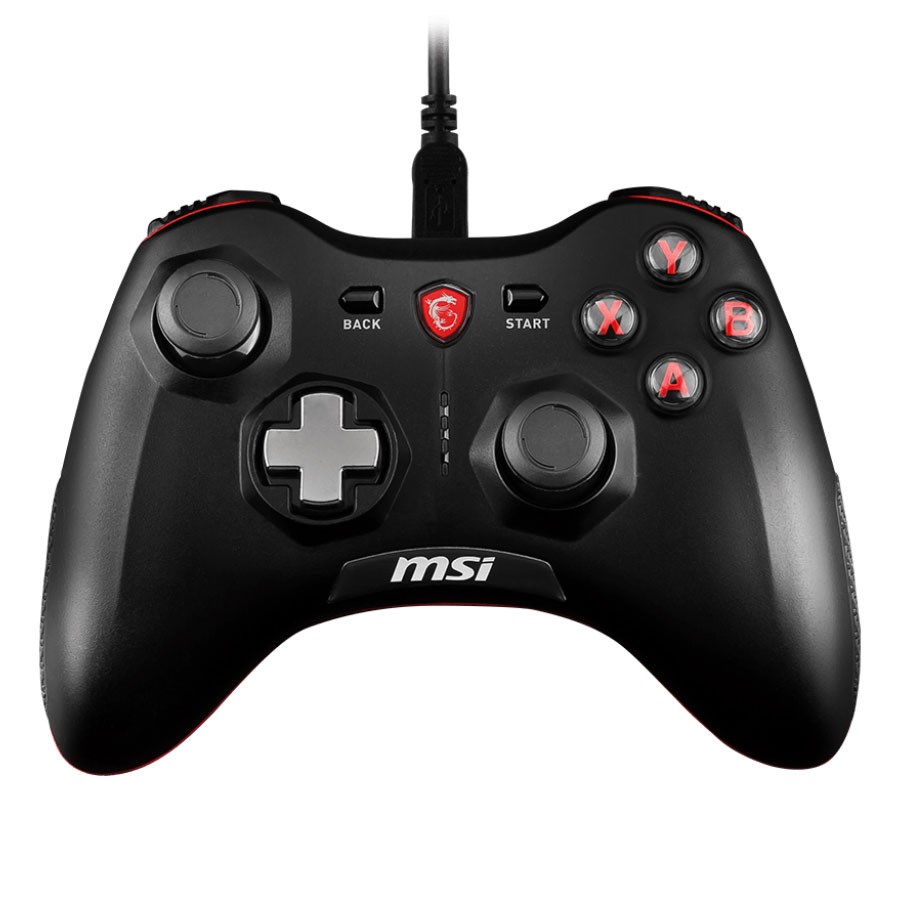 MSI GG FORCE GC20 Çift Titreşimli USB Gamepad PC Konsol Android