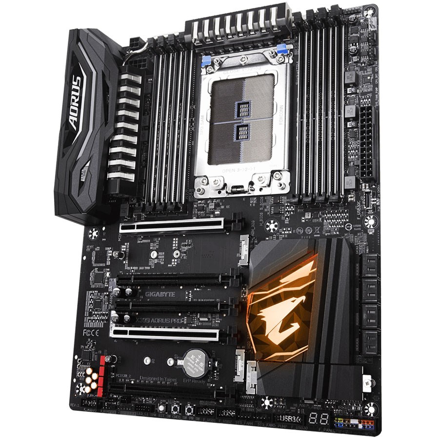 Gigabyte X399 AORUS PRO Üçlü M.2 RGB Fusion 16x SocketTR4 ATX