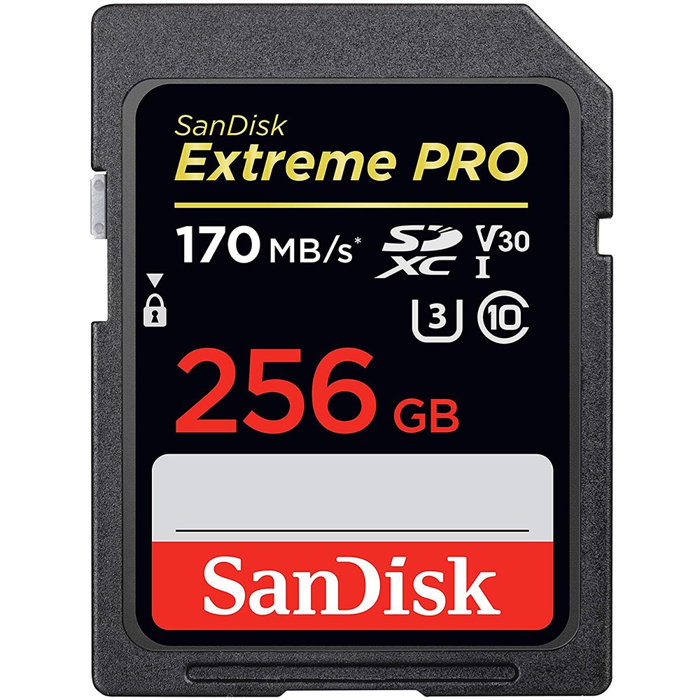 SanDisk SDSDXXY-256G-GN4IN Extreme Pro 256GB SDXC UHS-I U3 V30 Bellek Kartı 170/90Mb