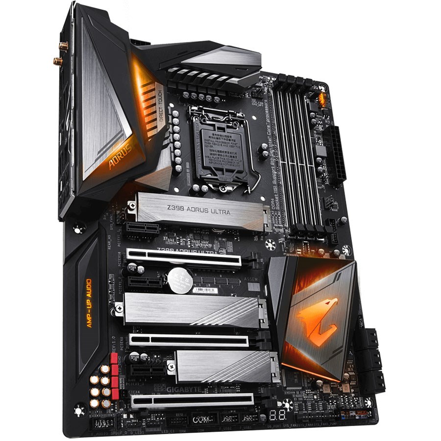 Gigabyte Z390 AORUS ULTRA DDR4 Üçlü M.2 RGB Fusion Lga1151 ATX