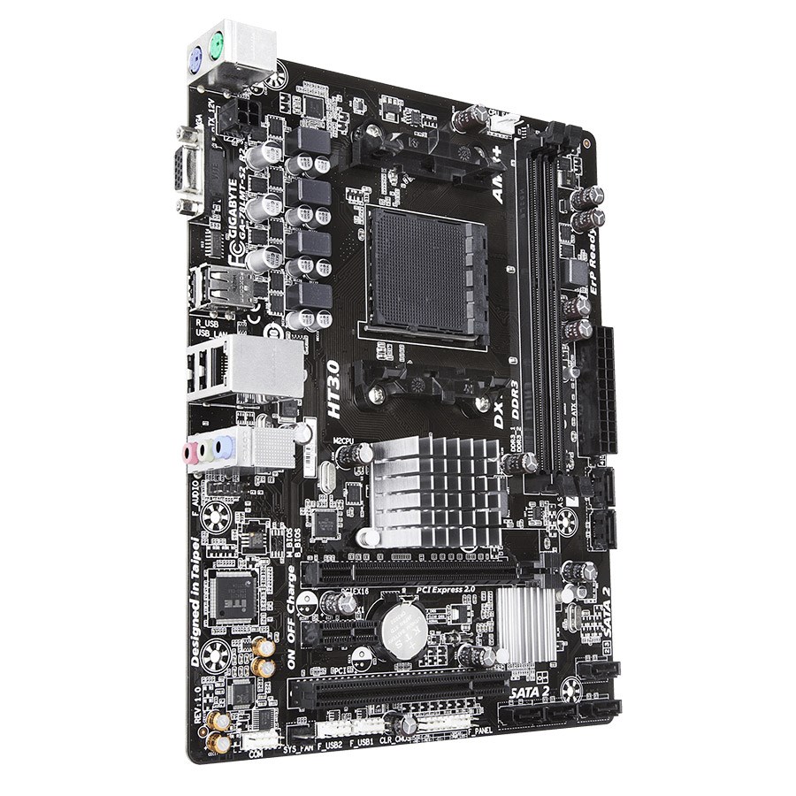 Gigabyte GA-78LMT-S2 R2 760G DDR3 D-Sub AM3+ mATX