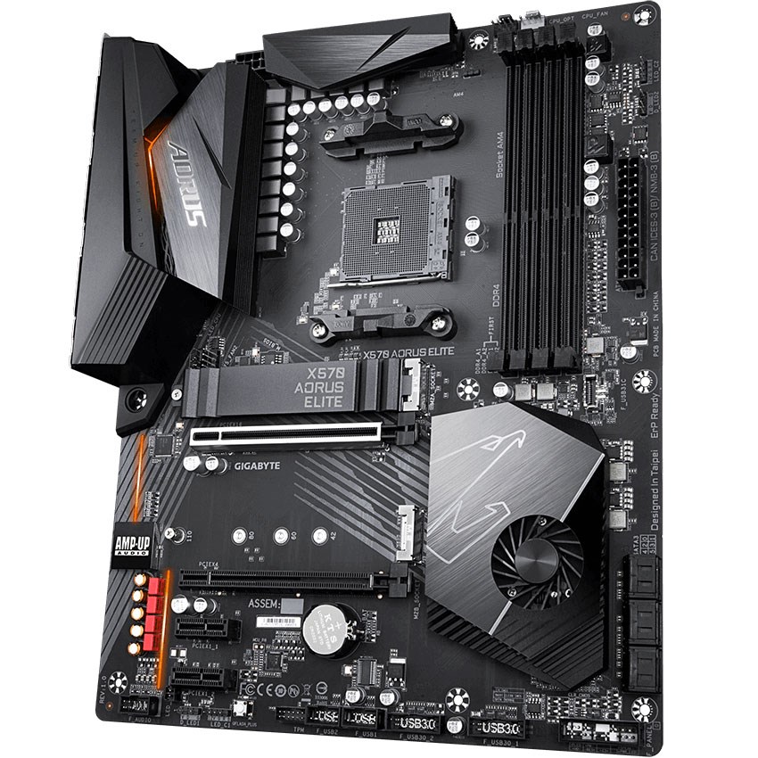 Gigabyte X570 AORUS ELITE DDR4 Dual M.2 RGB Fusion AM4 16x