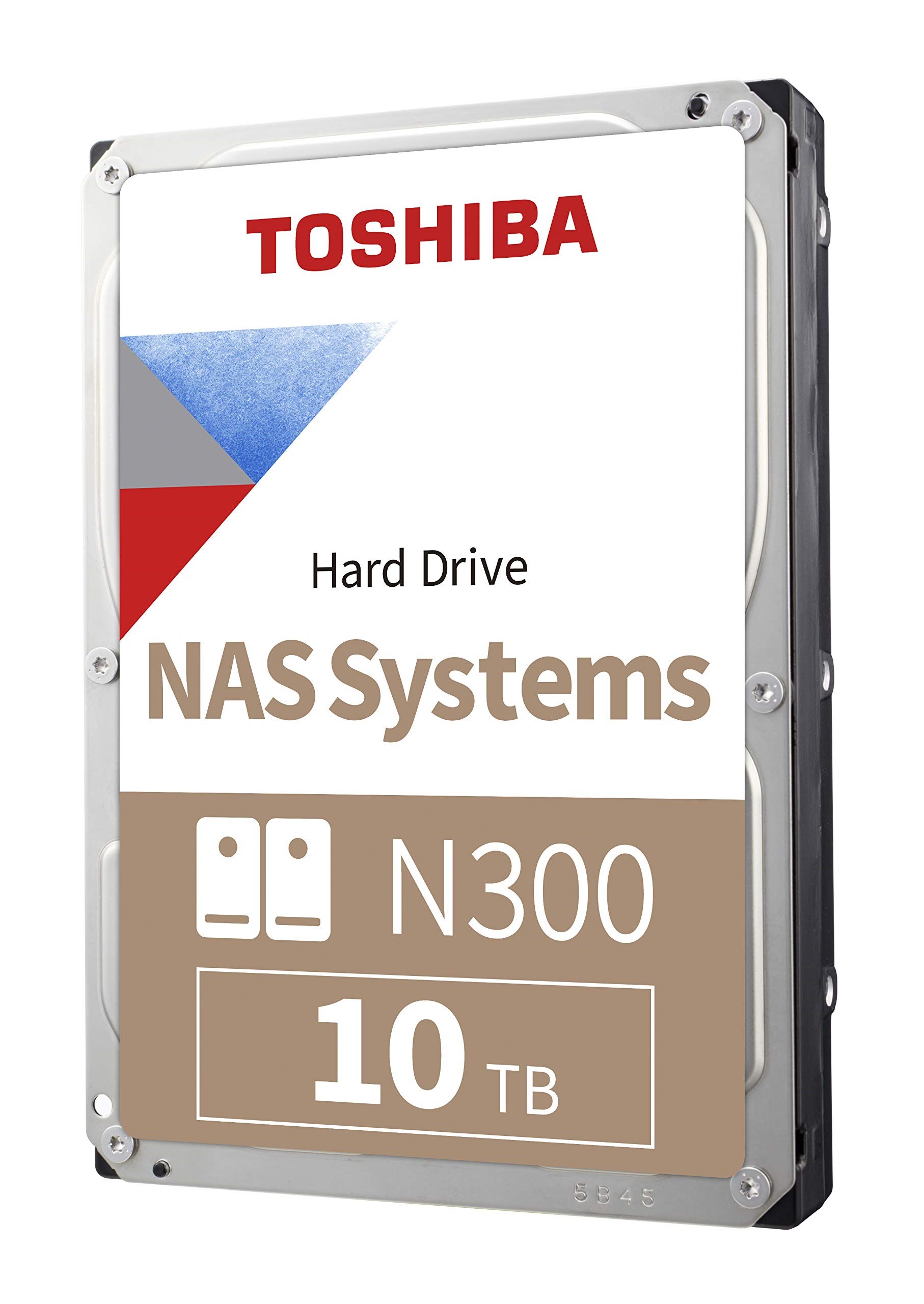 Toshiba HDWG11AUZSVA 3.5 10 TB 7200 RPM SATA 3 256 MB NAS N300 HDD