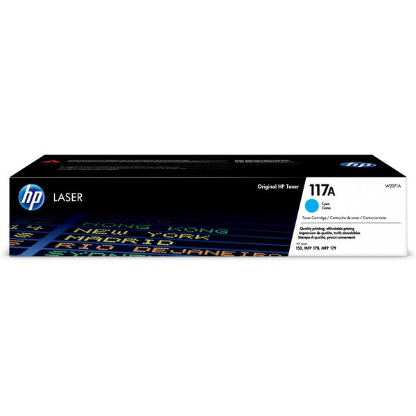 HP W2071A (117A) MAVİ TONER 700 SAYFA