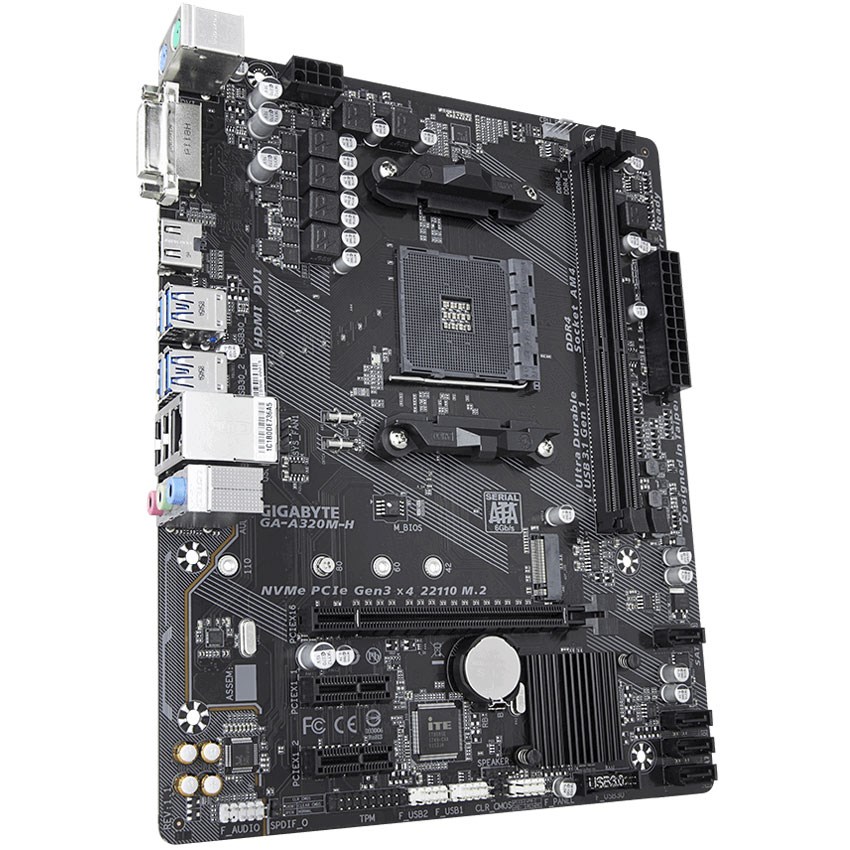 Gigabyte GA-A320M-H DDR4 HDMI DVI M.2 16x AM4 mATX