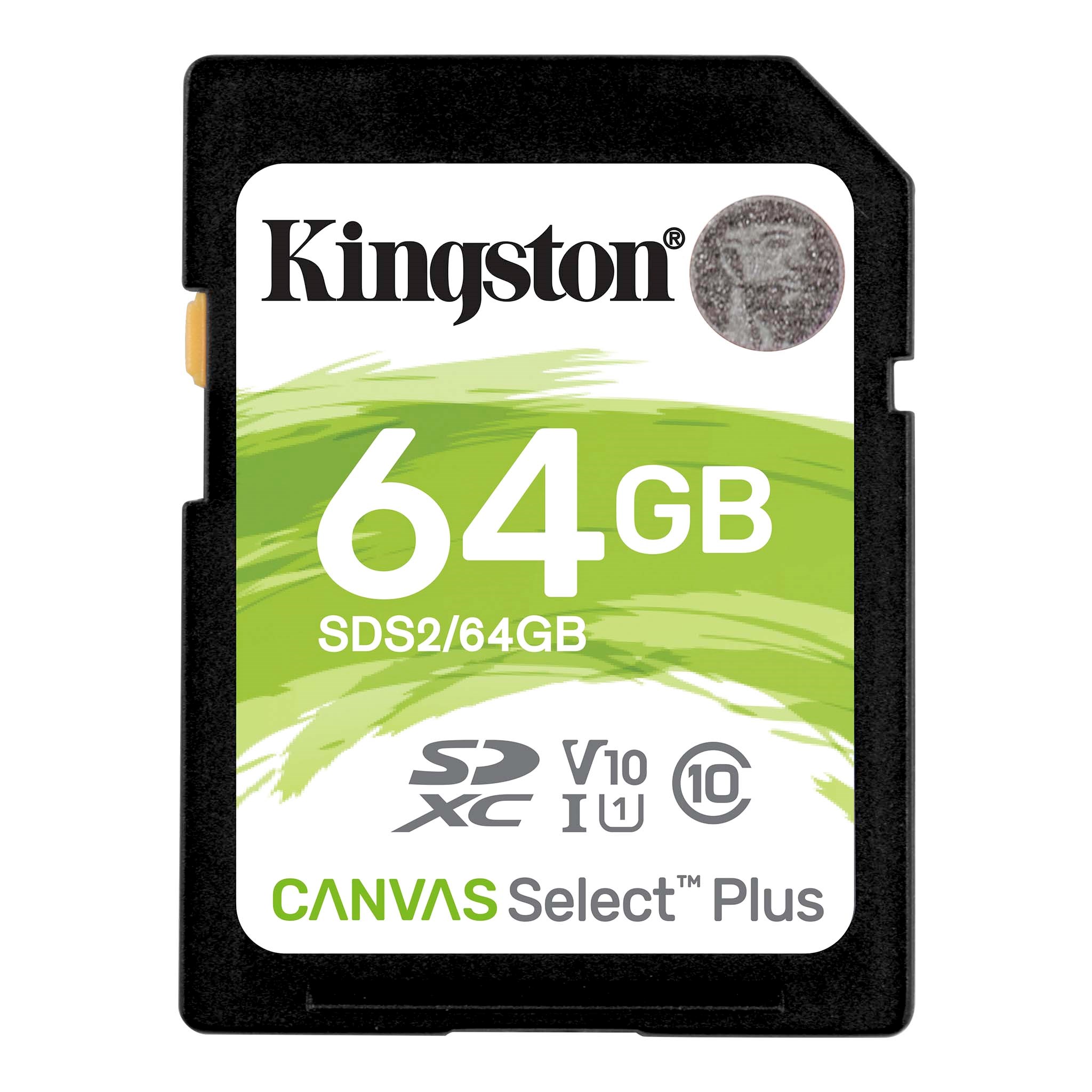 Kingston Canvas Select Plus SDS2/64GB 64 GB SDXC Class 10 UHS-I Hafıza Kartı