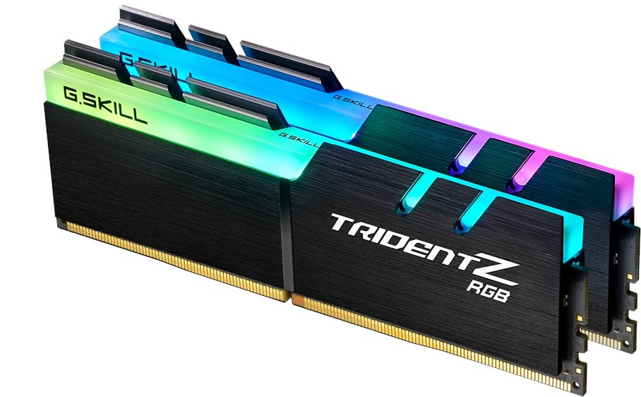 G.SKILL F4-3600C18D-16GTZR TRIDENT Z RGB LED DDR4-3600Mhz CL18 16GB (2X8GB) DUAL (18-22-22-42) 1.35V