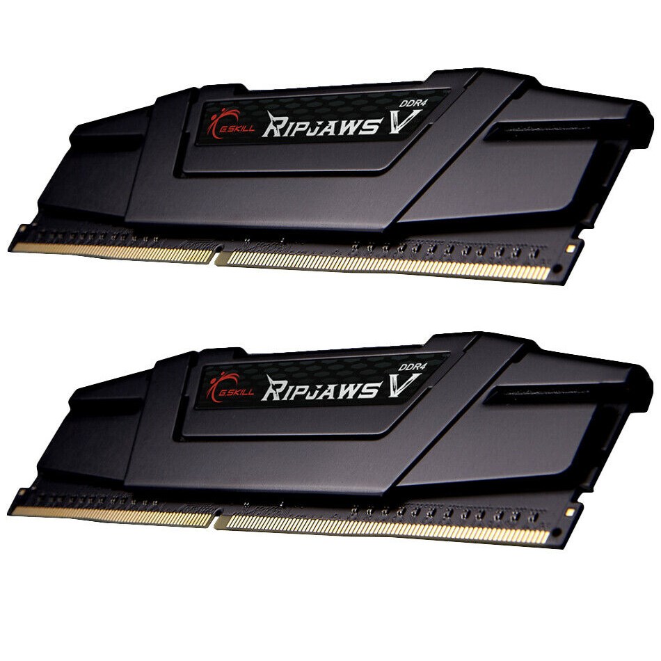 G.SKILL F4-3600C18D-32GVK Ripjaws V Siyah 32GB (16GBx2) DDR4 3600Mhz CL18 Dual Kit