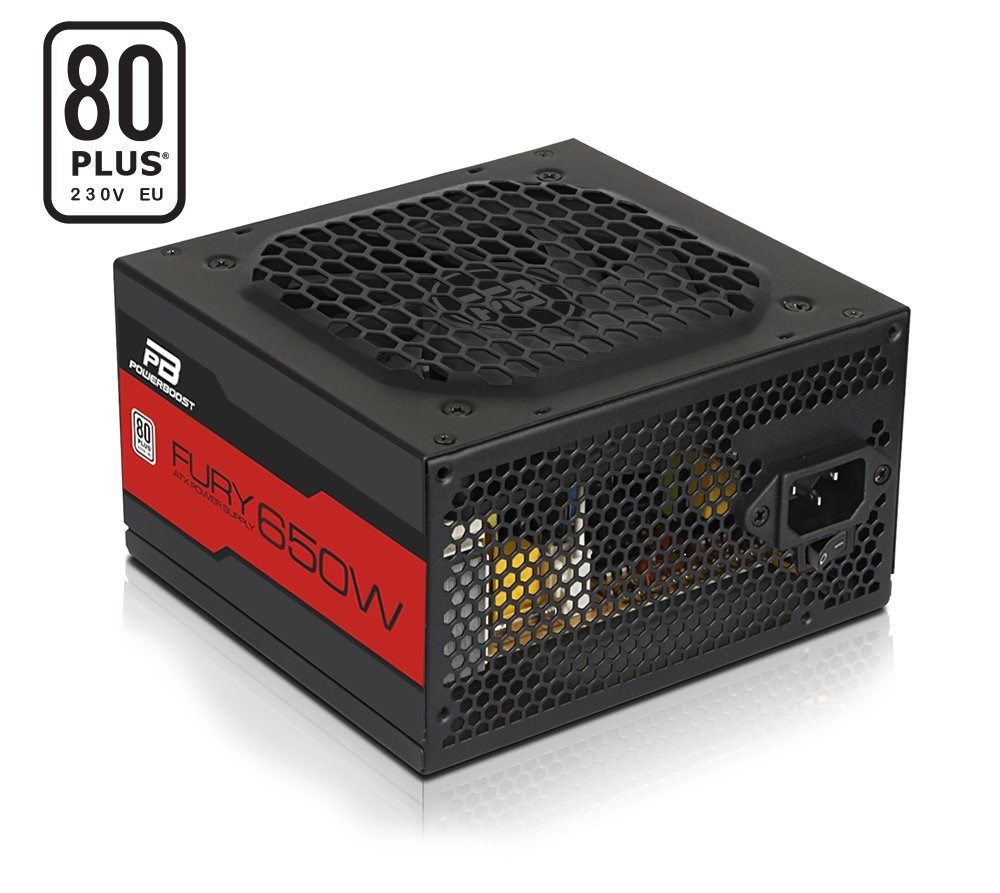 POWER BOOST FURY BST-ATX650WEU 650W 80+ 120mm Fanlı PSU