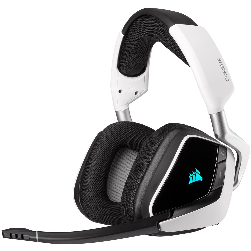 Corsair VOID RGB ELITE Beyaz Wireless Premium CA-9011202-EU Gaming Kulaklık 7.1 Surround