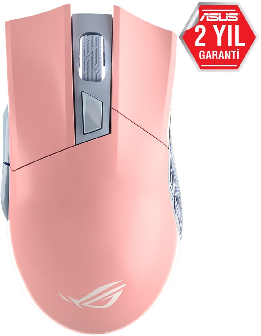 ASUS ROG GLADIUS II ORIGIN PINK FPS OYUNCU MOUSE 12000 DPI AURA SYNC RGB