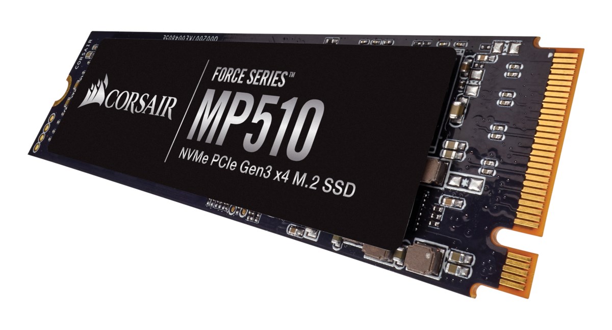 Corsair CSSD-F960GBMP510B MP510 960GB PCIe x4 NVMe M.2 SSD 3480MB/3000MB