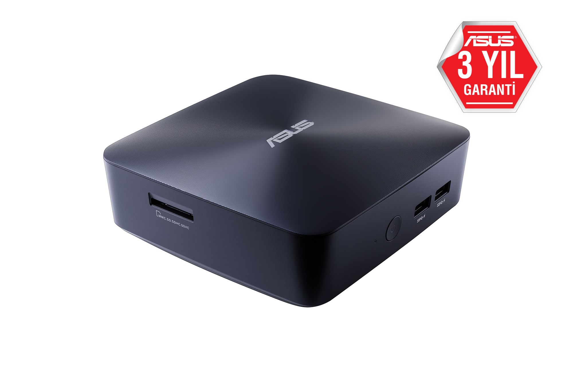 Asus UN65U-M3401M Intel Core i3 7100U 4GB 1TB Freedos Mini PC