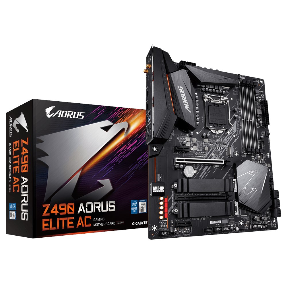 Gigabyte Z490 AORUS ELITE AC Intel 1200 ATX Anakart