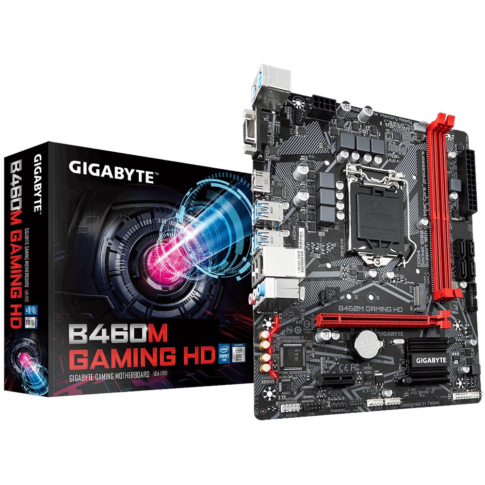 Gigabyte B460M Gaming HD Intel 1200 mATX Anakart