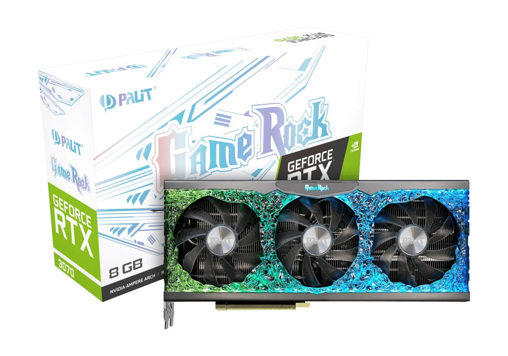 Palit RTX3070 GAMEROCK 8GB 256Bit GDDR6