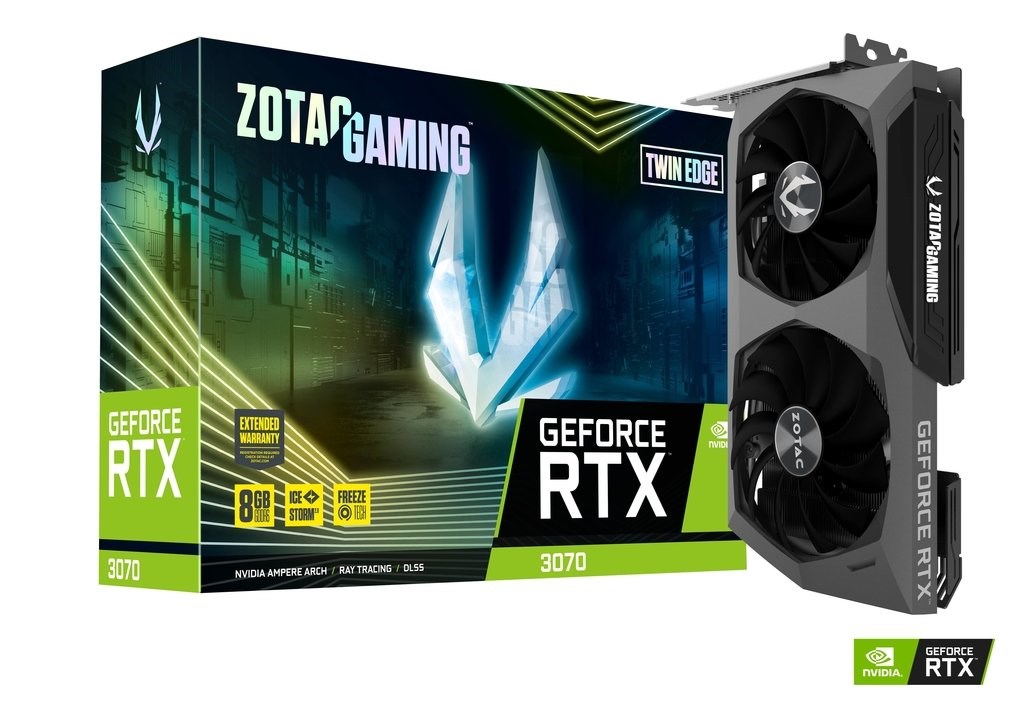 Zotac ZT-A30700E-10P GeForce RTX3070 Gaming Twin Edge 8GB GDDR6 256 Bit Ekran Kartı