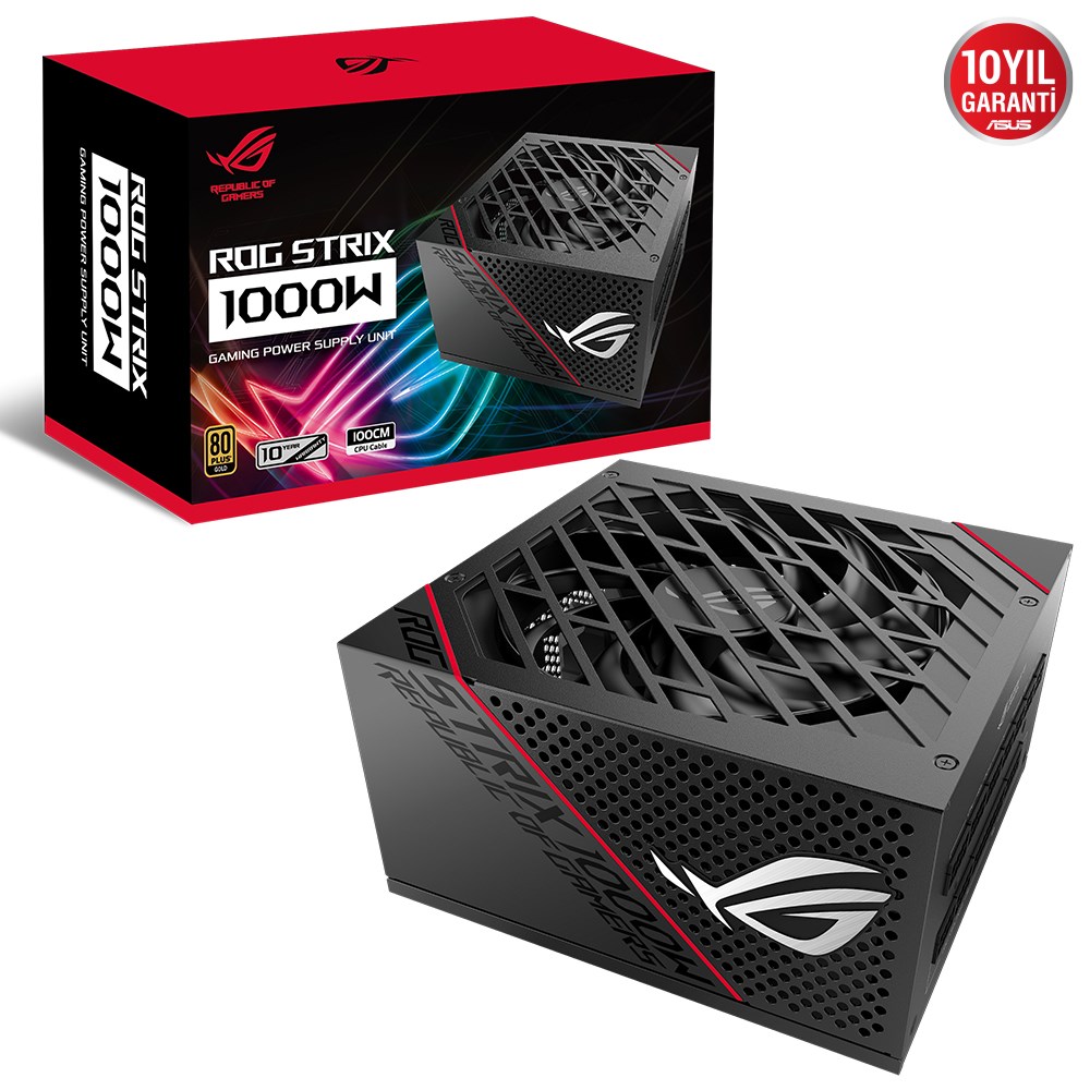 ASUS ROG STRIX 1000G 80+ 1000W Gold Full Modüler PSU