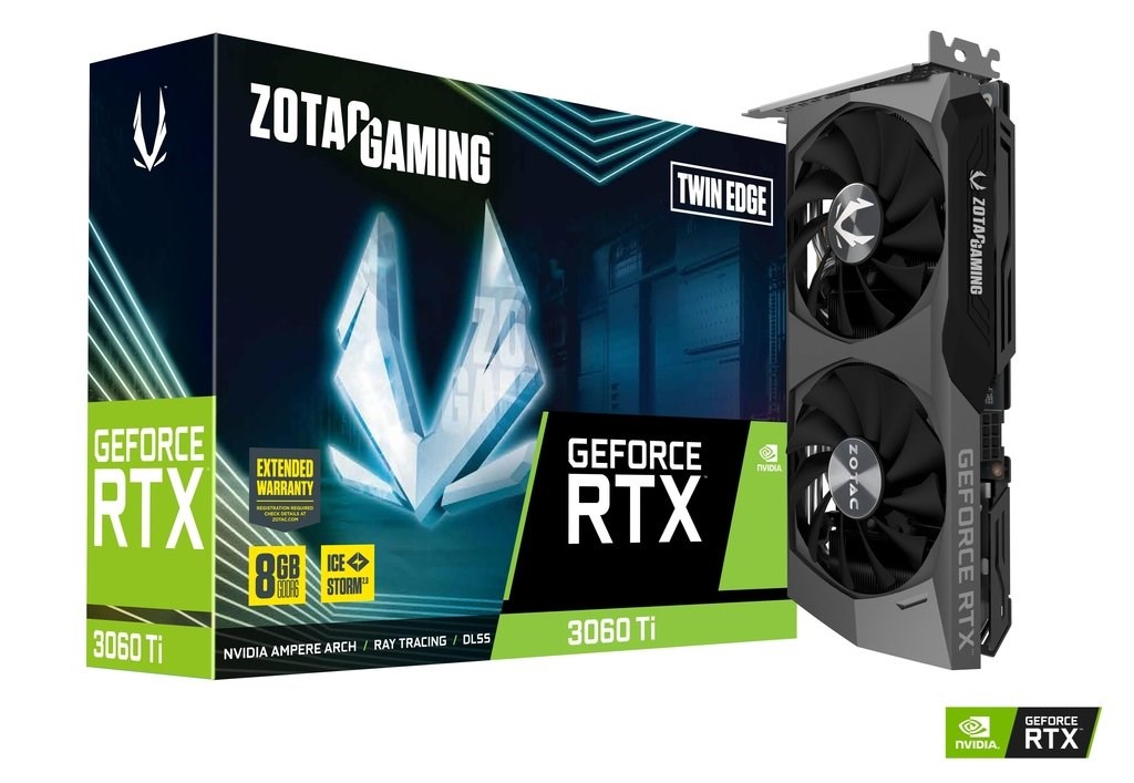 ZOTAC ZT-A30610E-10M GeForce RTX 3060 Ti Twin Edge 8GB GDDR6 Ekran Kartı