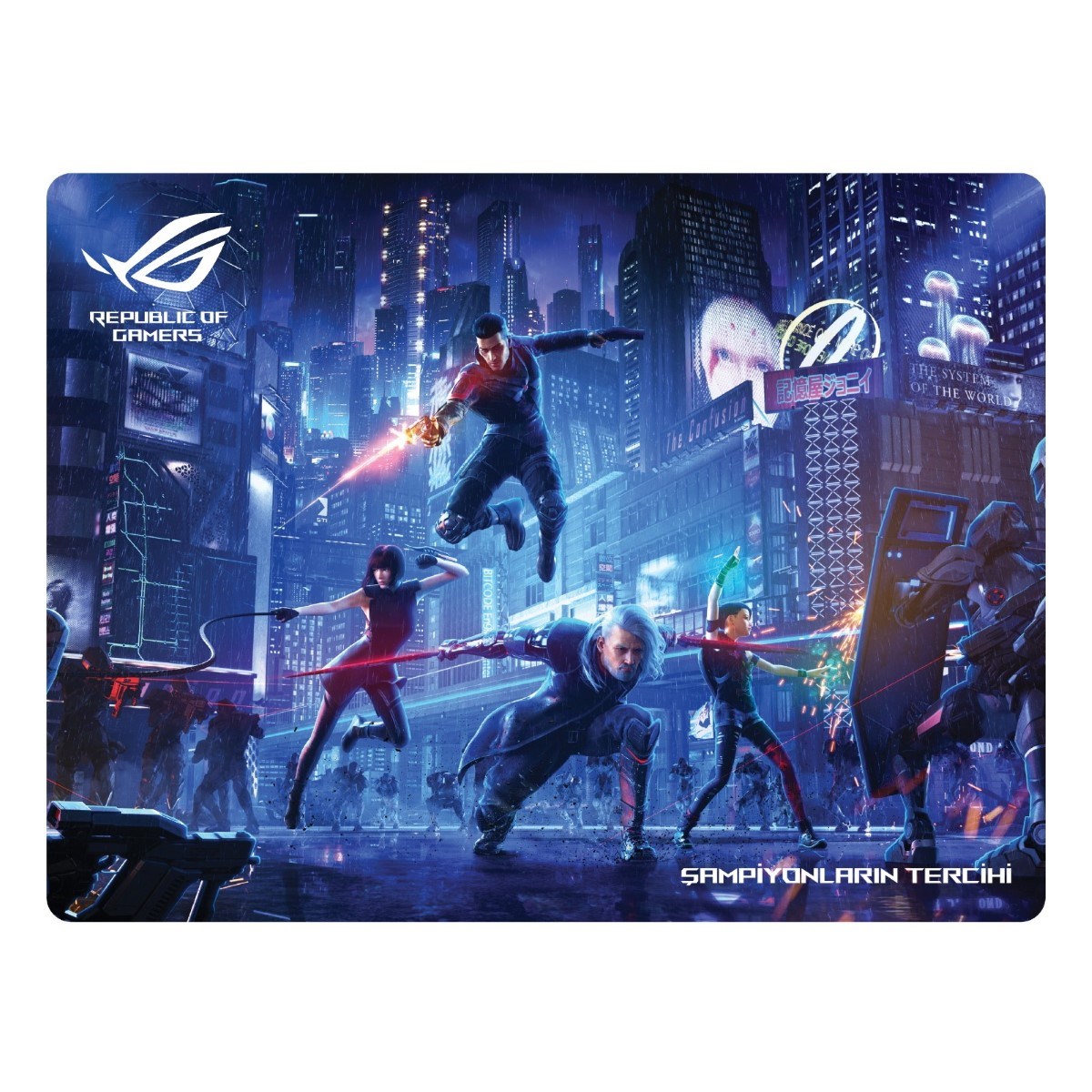 Asus Rog Özel Dizayn Pro Gaming MousePad (şampiyonların tercihi)