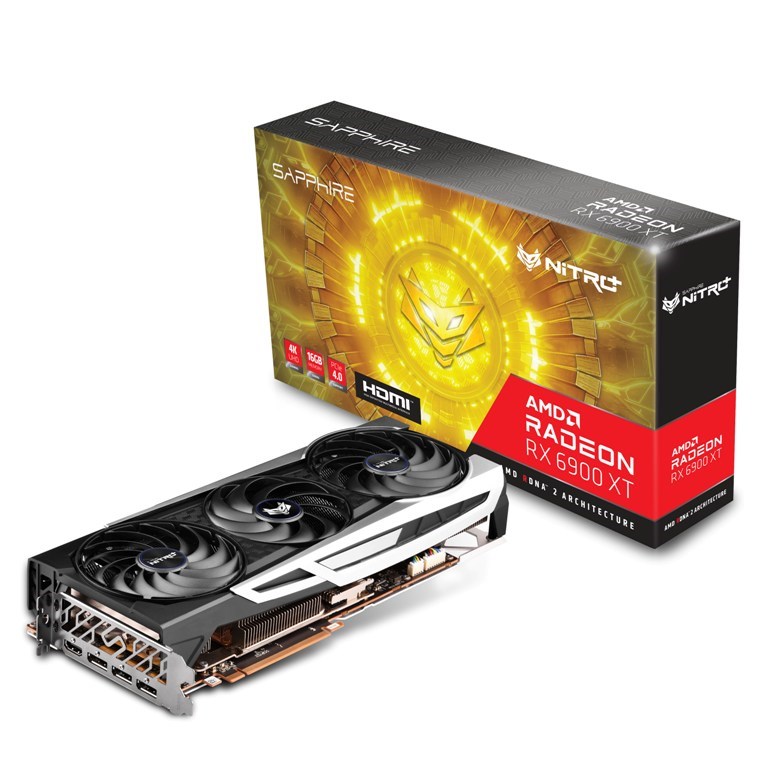 Sapphire AMD Radeon RX 6900 XT Nitro+ OC 11308-01-20G 16 GB GDDR6 256 Bit Ekran Kartı