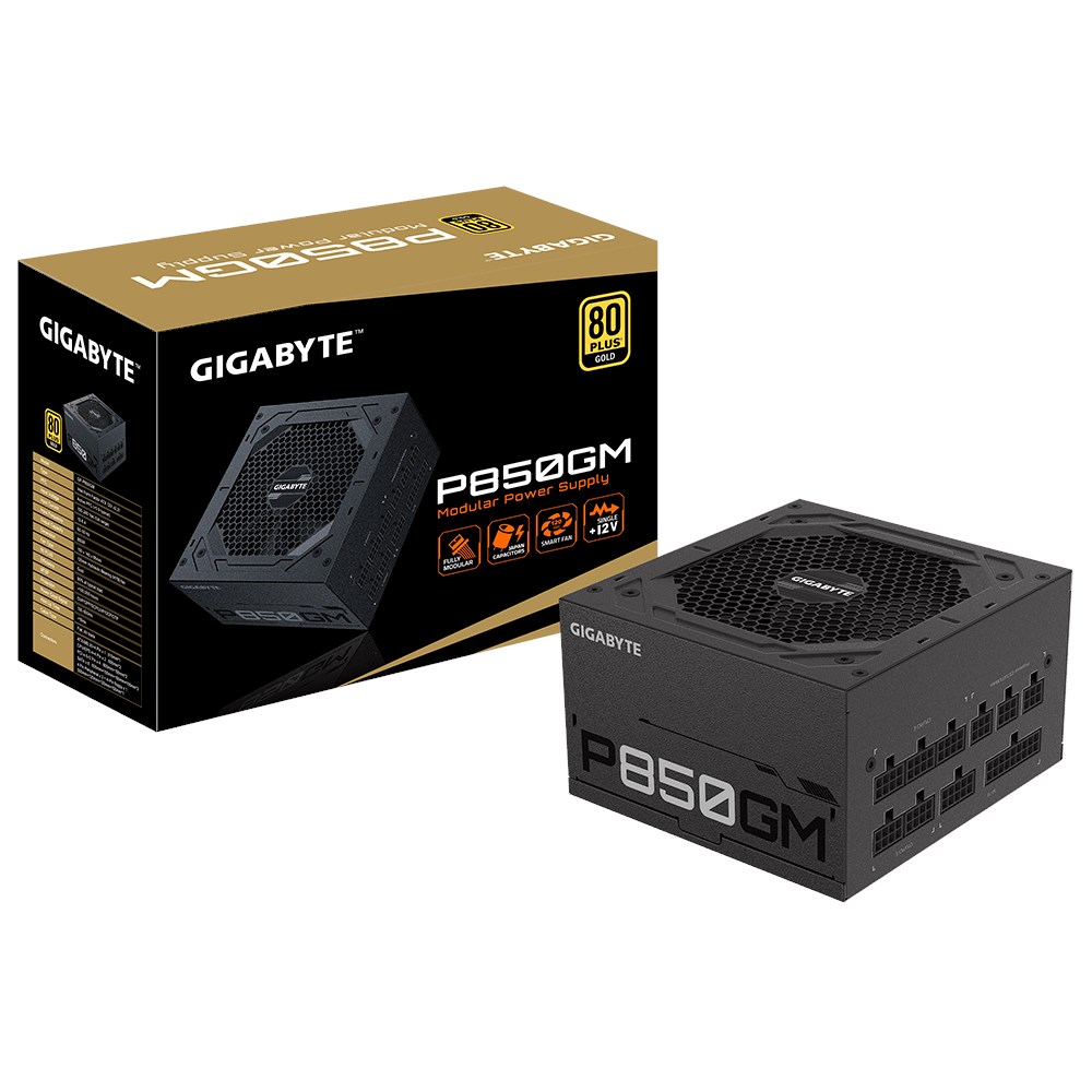 Gigabyte GP-P850GM V2 850 W 80+ Gold Full Modüler Güç Kaynağı