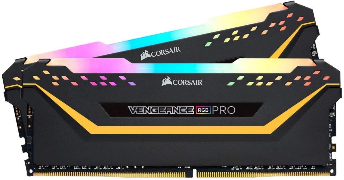 Corsair Vengeance RGB Pro TUF CMW32GX4M2E3200C16-TUF 32 GB (2x16) DDR4 3200 MHz CL16 Ram 