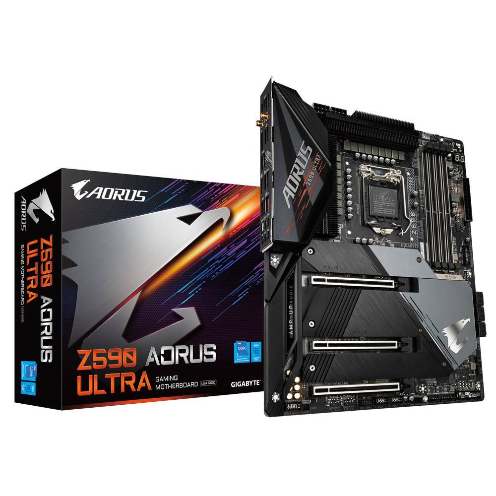 Gigabyte Z590 AORUS ULTRA Intel Z590 2933 MHz DDR4 LGA 1200 ATX Anakart