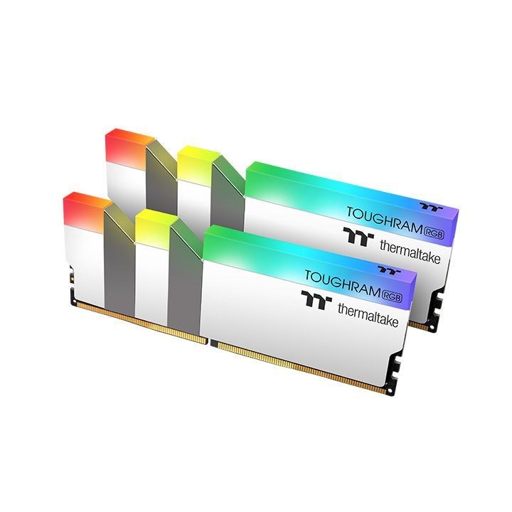 Thermaltake R022D408GX2-4600C19A TOUGHRAM RGB Beyaz DDR4-4600Mhz CL19 16GB (2X8GB) Dual Bellek Kiti